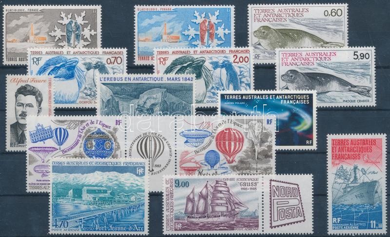 Complete year (with stripe of 3 and coupon stamps), Teljes évfolyam (közte hármascsík és szelvényes bélyeg)