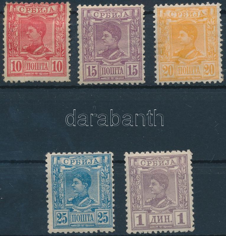Forgalmi értékek, Definitive stamps