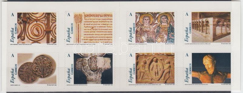 Román művészet Aragóniában öntapadós bélyegfüzet, Romanesque Art in Aragon self-adhesive stamp-booklet