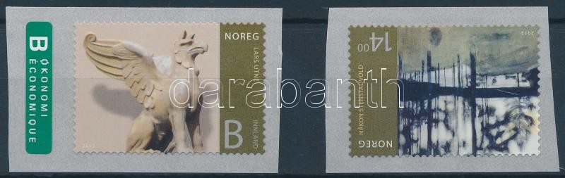 Norvég művészet öntapadós sor, Norwegian art self-adhesive set