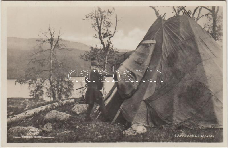 Lappland, Sami tent, folklore