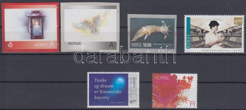 6 stamps, 6 db bélyeg