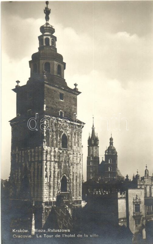 Kraków, Wieza, Ratuszowa / tower, town hall