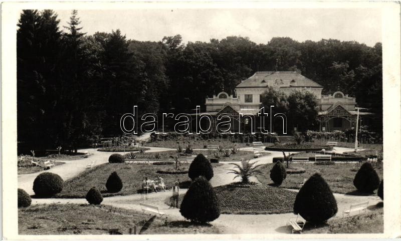 Püspökfürdő, park, Baile 1 Mai, park