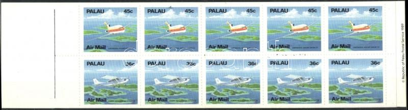 Airplanes stampbooklet, Repülők bélyegfüzet