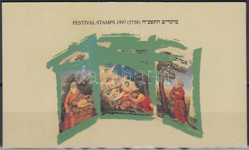 Zsidó ünnep bélyegfüzet, Jewish holiday stampbooklet