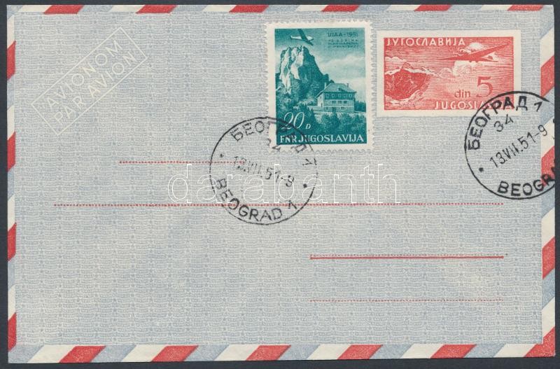 Mountaineering association stamp on PS-cover with occasioanl cancellation, Alpinista szövetség bélyeg díjjegyes borítékon, alkalmi bélyegzéssel