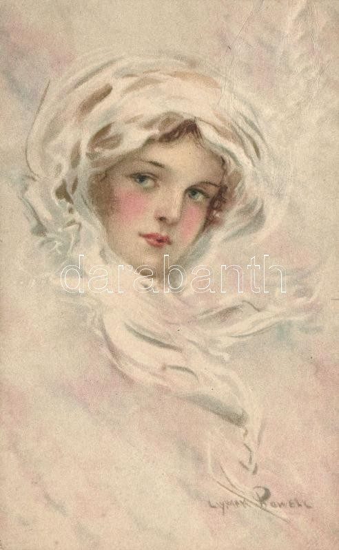 Lady with veil s: Lyman Rowell, Fátyolos hölgy s: Lyman Rowell