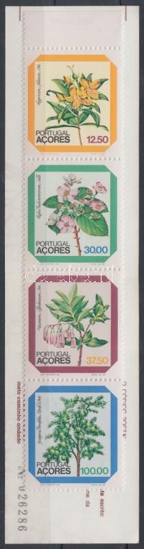 Flowers stamp-booklet, Virágok bélyegfüzet