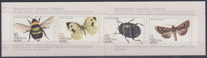 Insects stamp-booklet, Rovarok bélyegfüzet