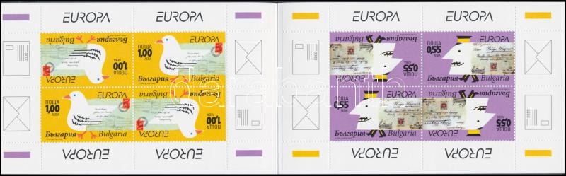 Europe CEPT the letter stamp-booklet, Europa CEPT a levél bélyegfüzet