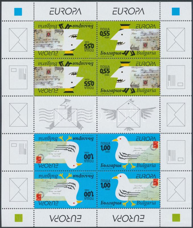 Europa CEPT mini sheet, Europa CEPT kisív