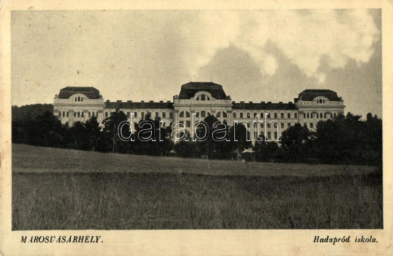 Targu Mures, military school, Marosvásárhely, Hadapród iskola