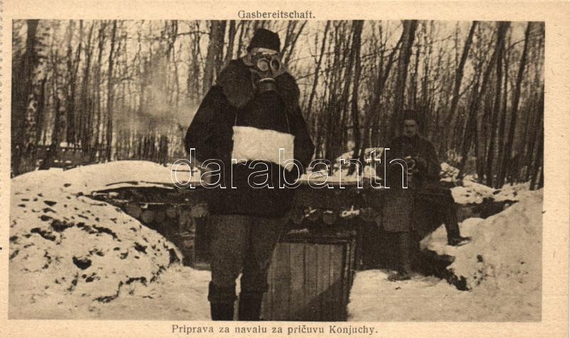 1944 WWI Preparation for the occupation of Koniuchy, I. világháború felkészülés Koniuchy elfoglalására