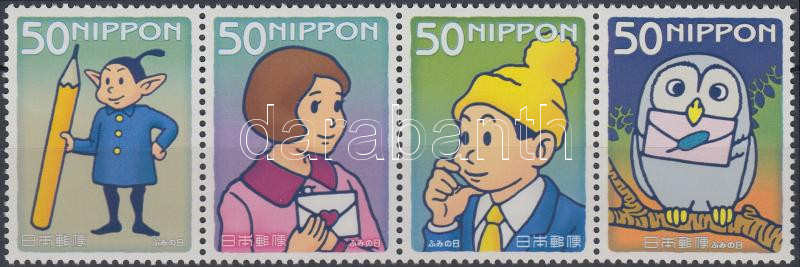 Mailing Day stripe of 4, Levelezőnap négyescsík