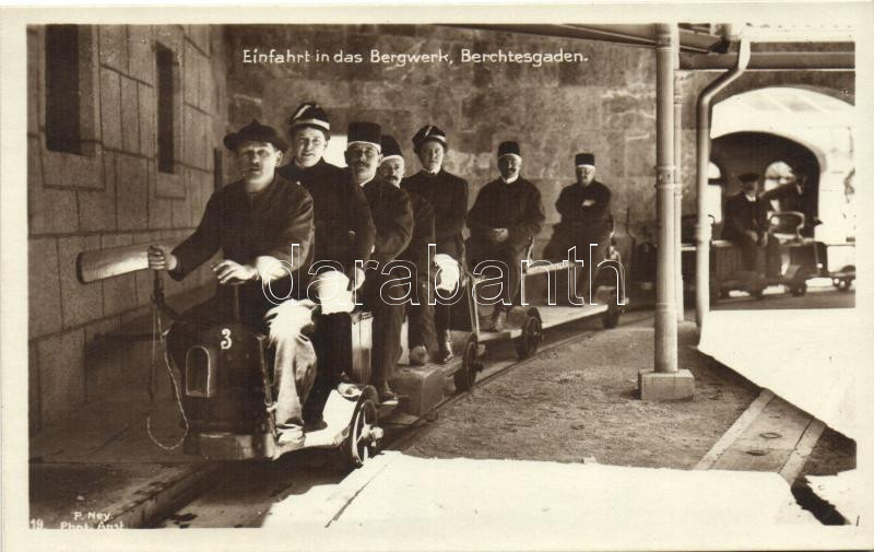 Berchtesgaden, Bergwerk / entrance of the mine