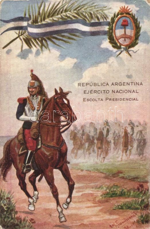 Argentina, National Army, presidential escort s: Franciscovich, Argentín Nemzeti Hadsereg s: Franciscovich