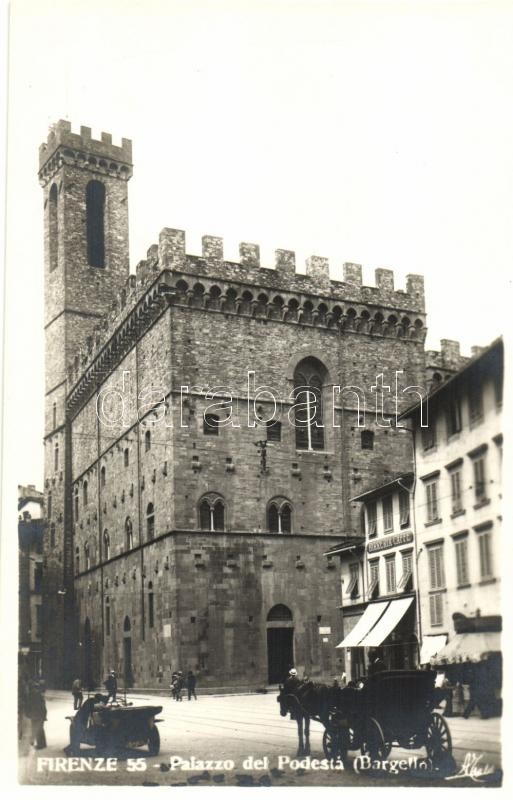 Firenze, Florence; Palazzo del Podesta