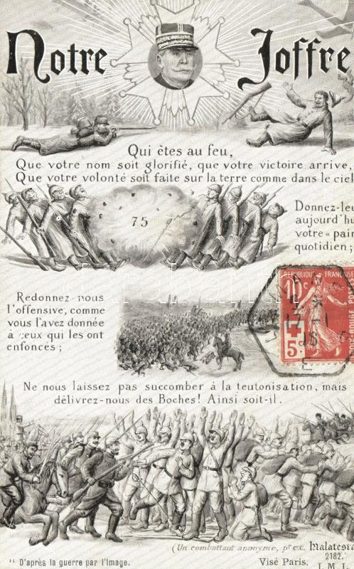 Notre Joffre, Guerre Européenne de 1914-1915 / French military propaganda, I. világháborús francia katonai propaganda