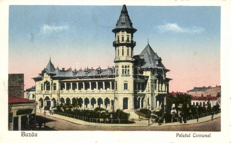 Buzau, Palatul Comunal / town hall
