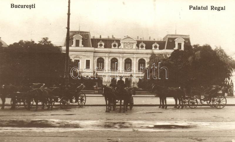 Bucharest, Bucuresti; Palatul Regal / royal palace