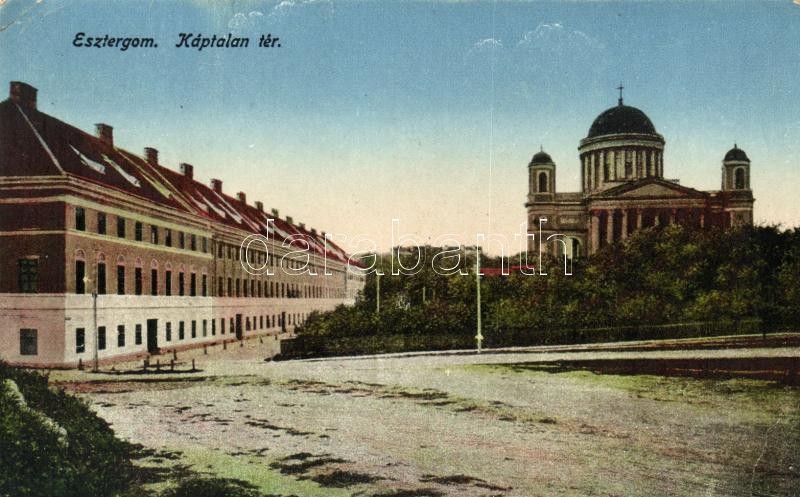 Esztergom Káptalan tér a Bazilikával