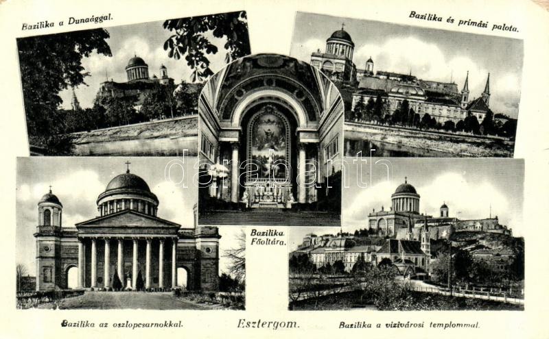 Esztergom, Bazilika, Dunaág, Prímási palota, főoltár, belső (EK)