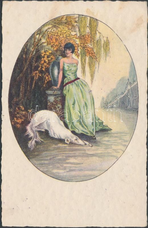 Lady with dog, Hölgy kutyával