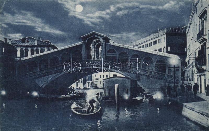Venice, Venezia; Ponte di Rialto / bridge