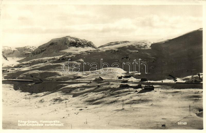 Riksgränsen, Vuottasreita, Skidfrämjandets tourist hotel