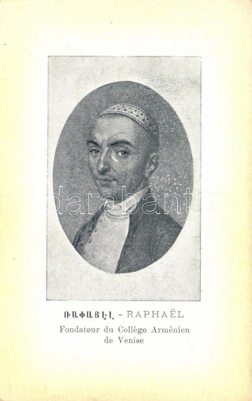 Edward Raphael, founder of the Moorat-Raphael College of Venice, Edward Raphael, a velencei Moorat-Raphael Egyetem alapítója