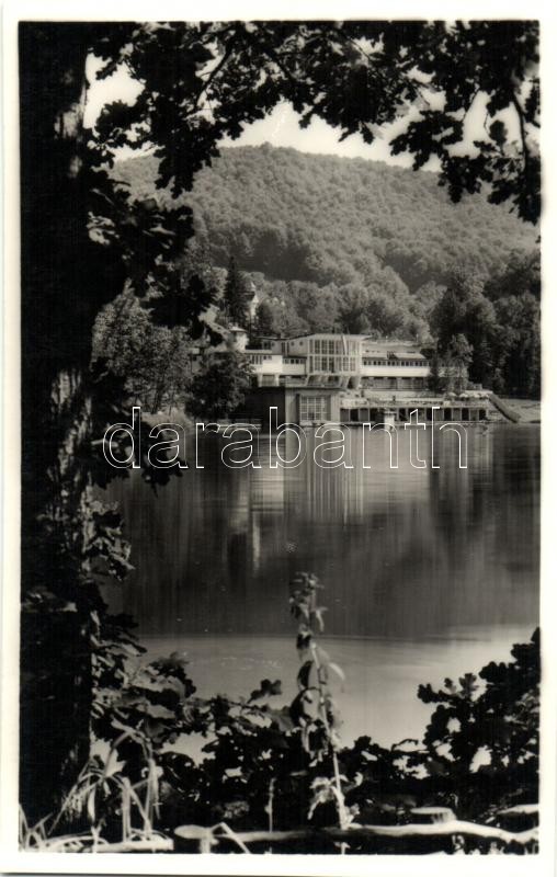 Szováta, Sovata, lake, Szováta-gyógyfürdő, Medve-tó, Körtesi Károly felvétele és kiadása