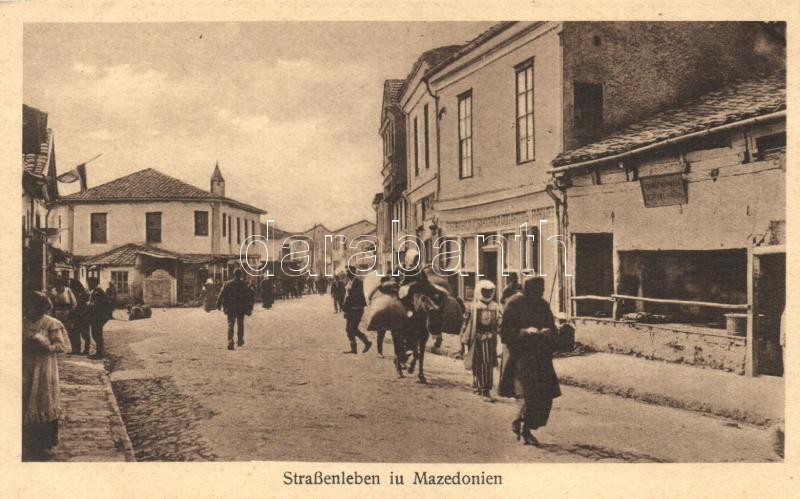 Unidentified Macedonian city, street