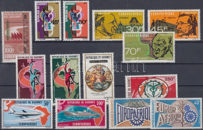 Europafrique 14 diff. stamps, Europafrique 14 klf bélyeg