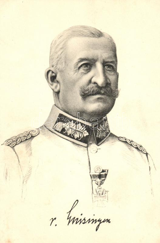 General der Inf. von Linsingen, Alexander von Lisingen vezérezredes