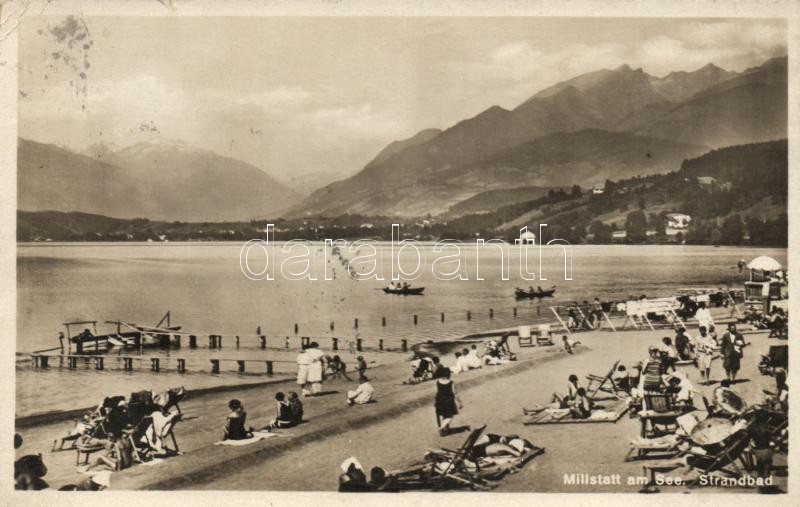 Millstatt am See, Strandbad / beach