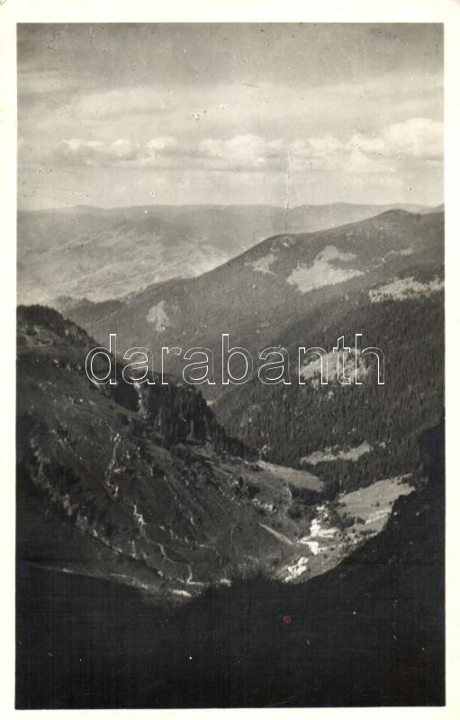 Radnai-havasok, Sebes patak völgye, Hernád János felvétele, Radnai-havasok, Muntii Rodnei, valley