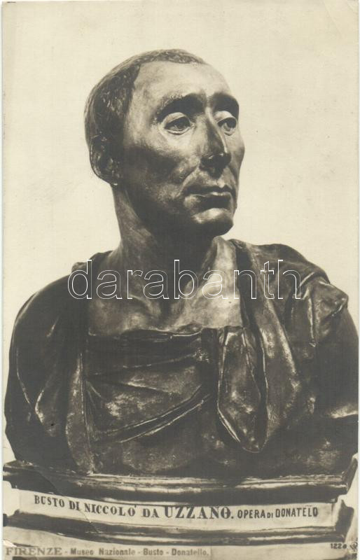 Niccolo da Uzzano, sculpture, Niccolo da Uzzano szobor