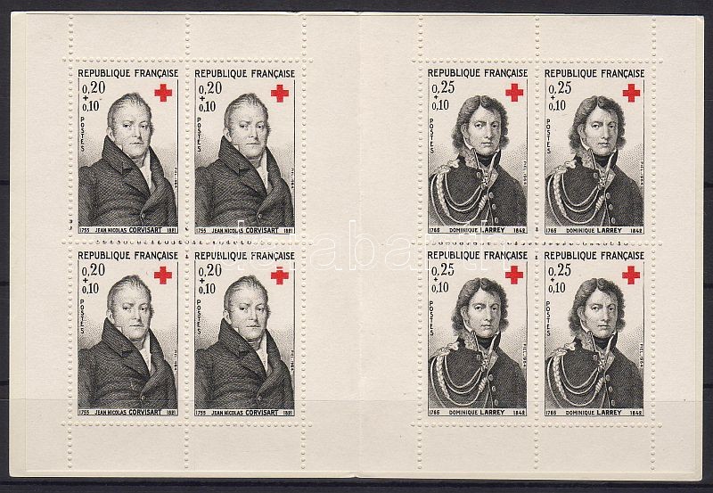 Rotes Kreuz Markenheftchen, Vöröskereszt bélyegfüzet, Red Cross stamp booklet