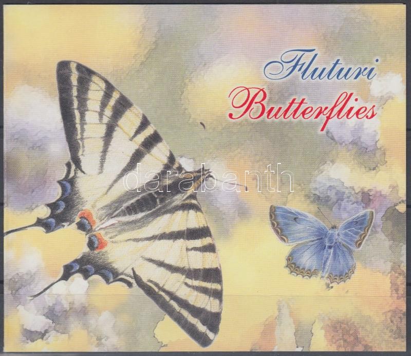 Lepkék bélyegfüzet, Butterflies stamp-booklet
