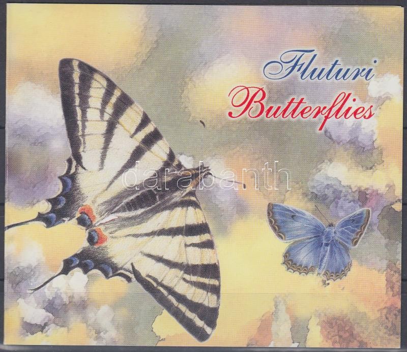 Butterflies stamp-booklet, Lepkék bélyegfüzet