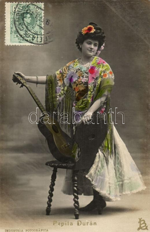 Pepita Durán, TCV card