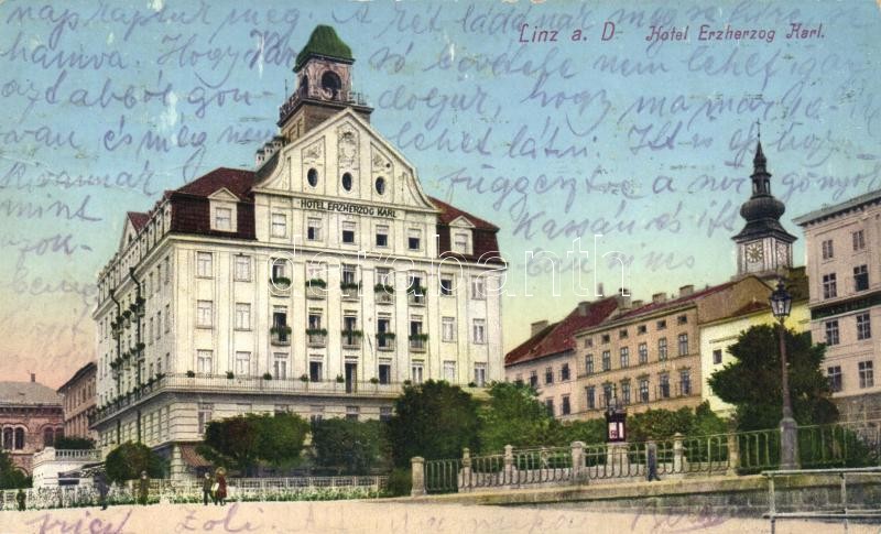 Linz, Hotel Erzherzog Karl