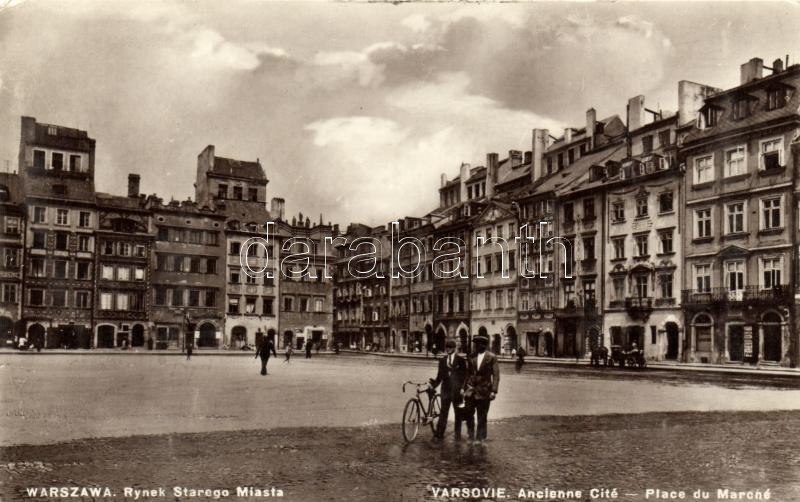 Warsaw, Warszawa; Rynek Starego Miasta / old town square