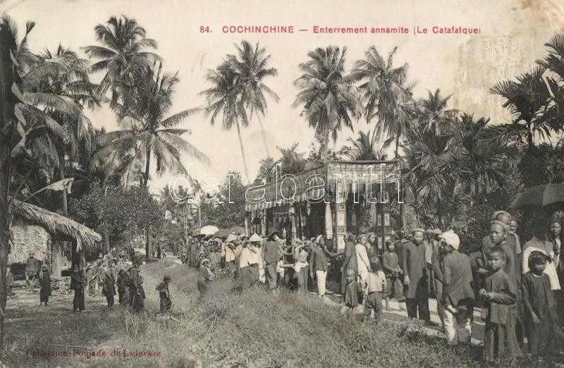 Cochinchina, Cochinchine; Enterrement Annamite / funeral
