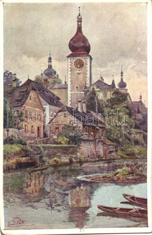 Waidhofen an der Ybbs, Torturm / tower, B.K.W.I. 183/4. s: Erwin Pendl