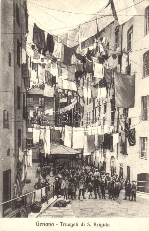 Genova, Truogoli di S. Brigida / street