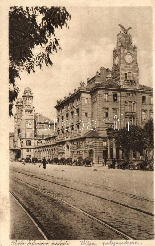 Praha, Prag; Wilsonovo nádrazi / Wilson railway station