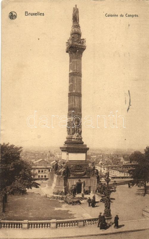 Brussels, Bruxelles; Colonne du Congrés / column of congress