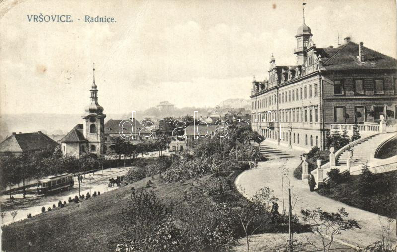 Praha, Prag; Vrsovice, Radnice / town hall